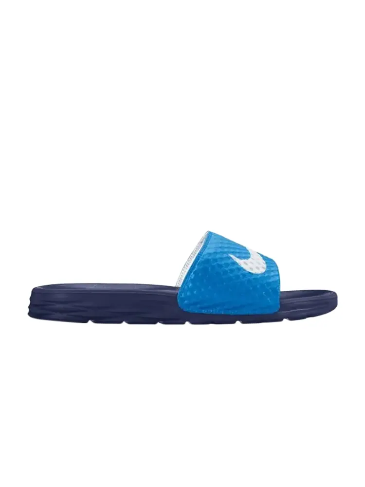 Кроссовки Nike Benassi Solarsoft 'Photo Blue' — изображение 1 из 1, синий