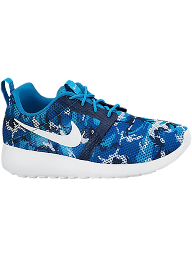 Кроссовки Nike Roshe Run Flight Weight GS — изображение 1 из 1, синий