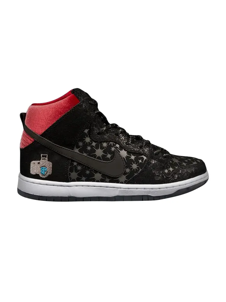 Кроссовки Nike Dunk High Prem SB BP QS 'Paparazzi' — изображение 1 из 4, черный