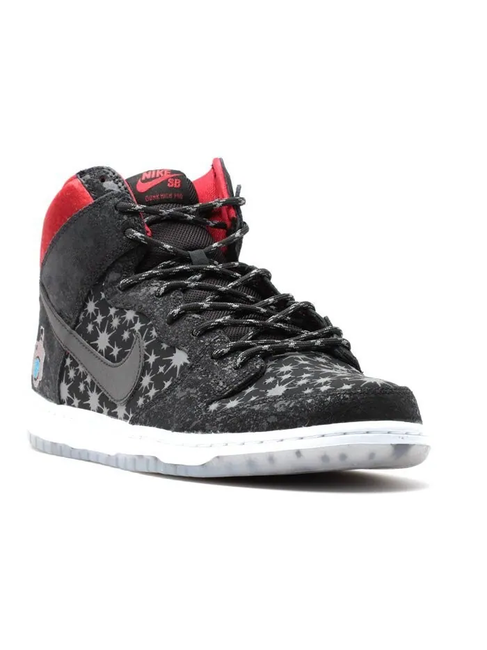 Кроссовки Nike Dunk High Prem SB BP QS 'Paparazzi' — изображение 3 из 4, черный