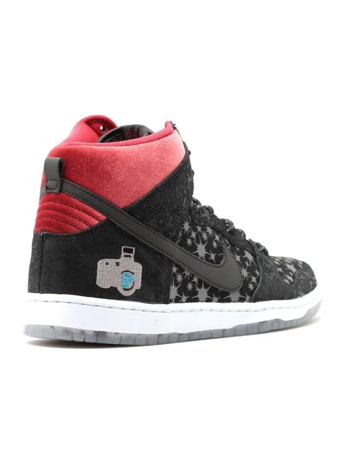 Кроссовки Nike Dunk High Prem SB BP QS 'Paparazzi' — изображение 4 из 4, черный