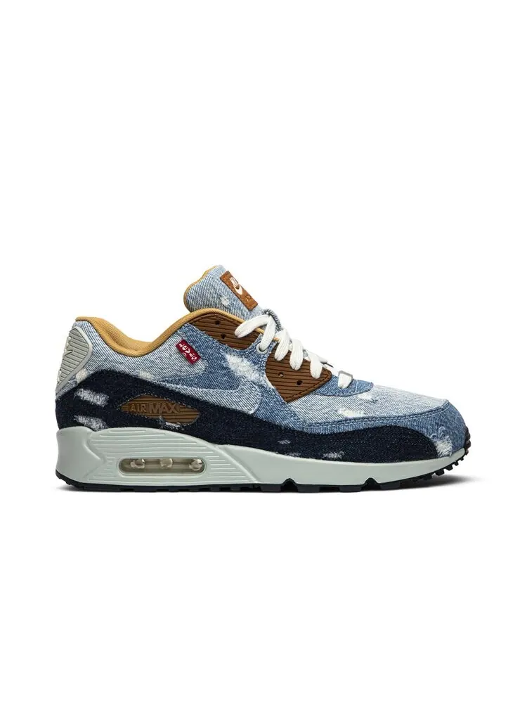 Кроссовки Nike Levi's x Air Max 90 'Nike By You' — изображение 1 из 4, мульти