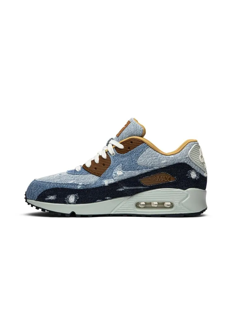 Кроссовки Nike Levi's x Air Max 90 'Nike By You' — изображение 3 из 4, мульти