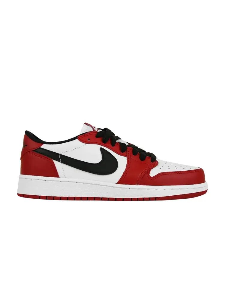 Кроссовки Air Jordan 1 Retro Low OG BG 'Chicago' — изображение 1 из 1, красный