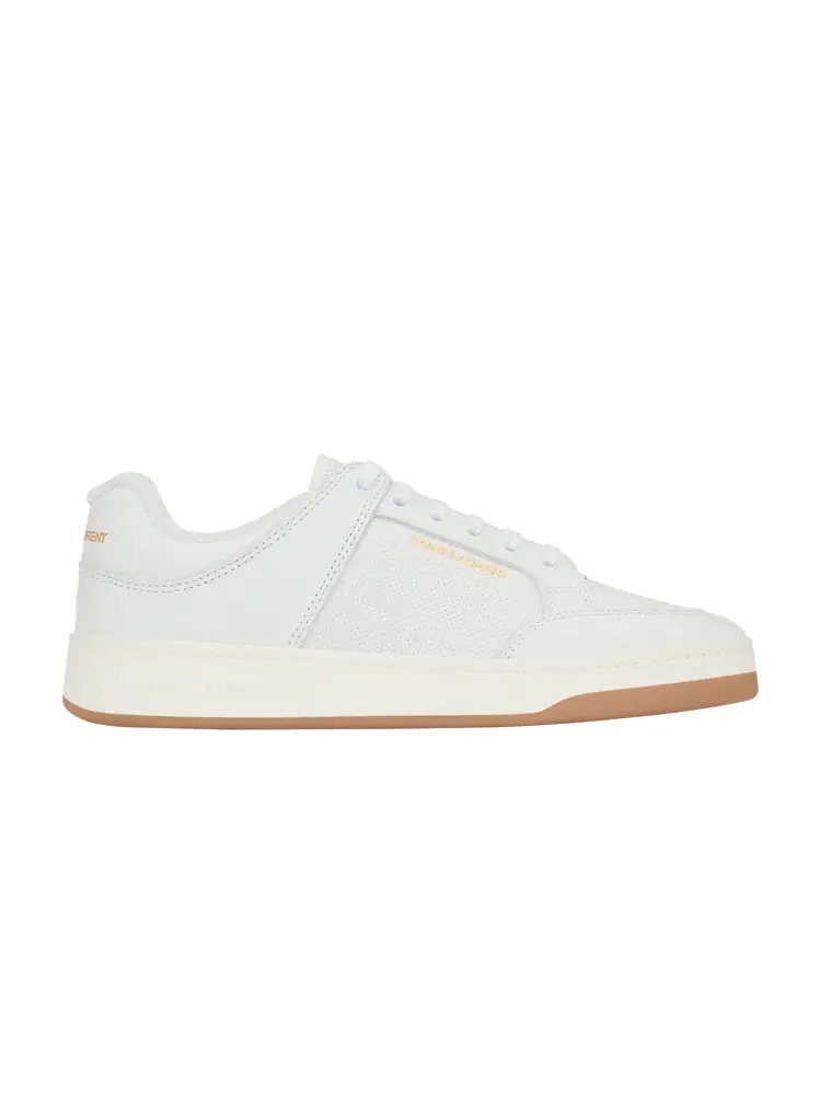 Кроссовки Saint Laurent SL-61 Low 'White Gum Perforated' — изображение 1 из 1, белый