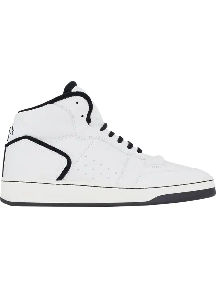 Кроссовки Saint Laurent Wmns SL-80 Mid Optical White Black