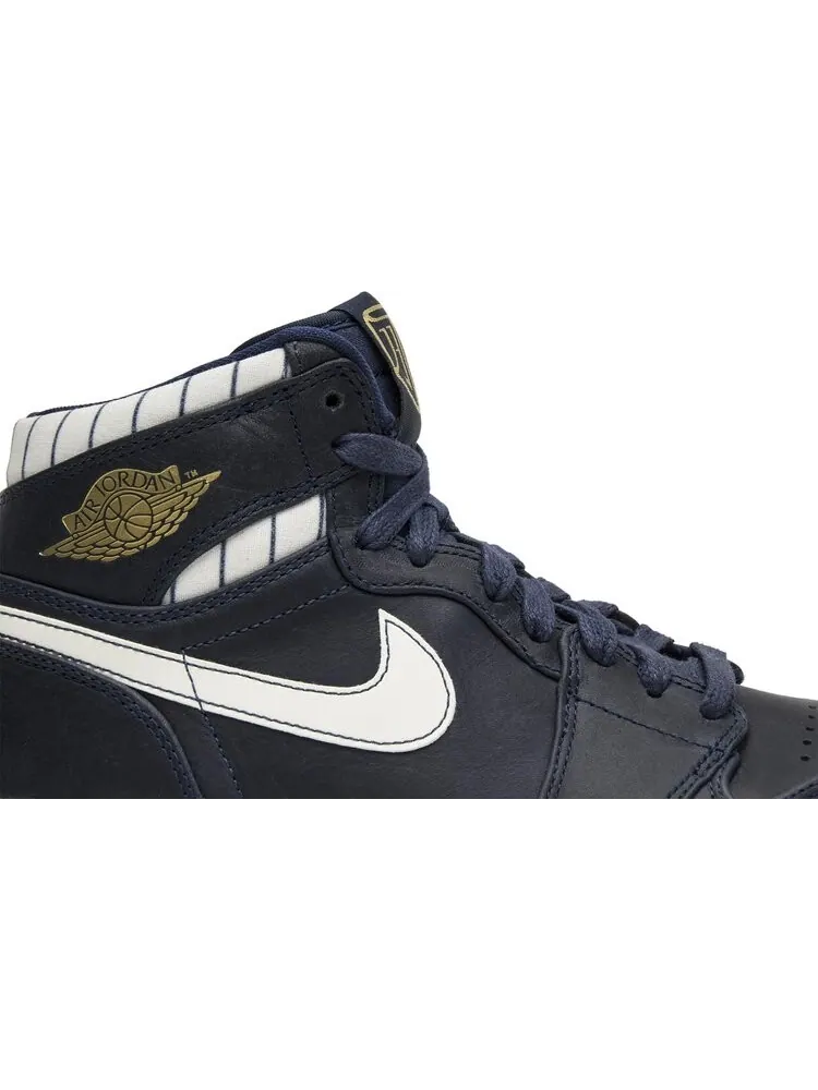 Кроссовки Air Jordan 1 Retro High Jeter — изображение 2 из 8, синий