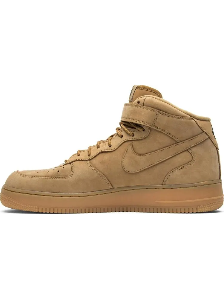 Кроссовки Nike Air Force 1 Mid '07 PRM QS 'Flax' — изображение 3 из 7, загар