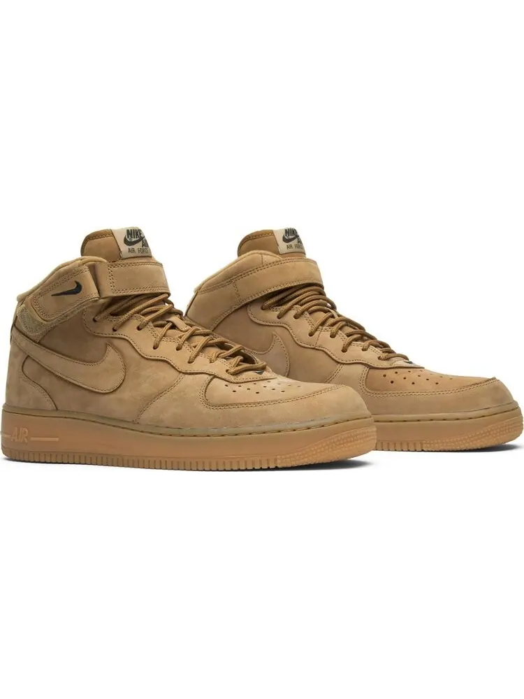 Кроссовки Nike Air Force 1 Mid '07 PRM QS 'Flax' — изображение 7 из 7, загар