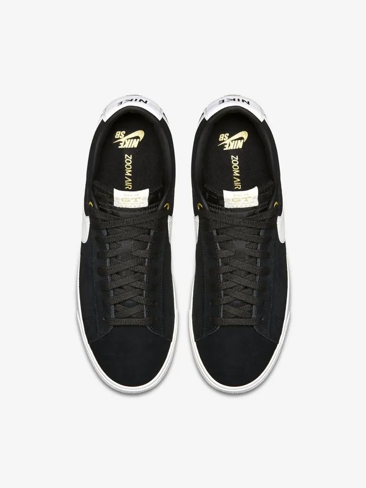 Кроссовки SB Blazer Low GT 'Black Sail' — изображение 3 из 6, черный