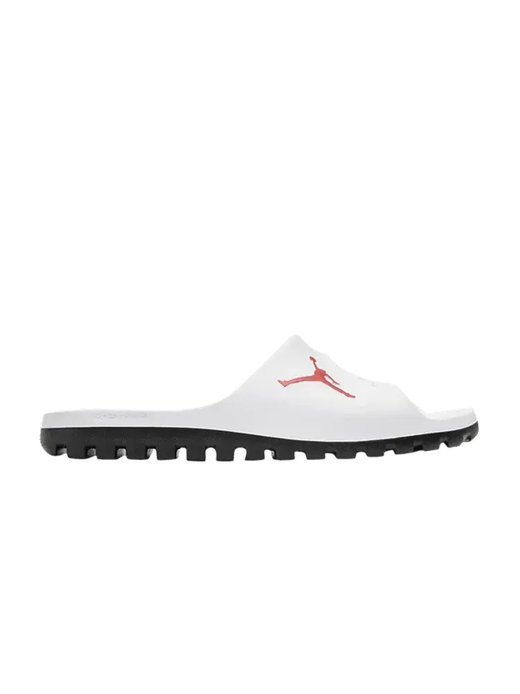Шлепанцы Jordan Super.Fly Team Slide 'White Gym Red' — изображение 1 из 1, белый красный
