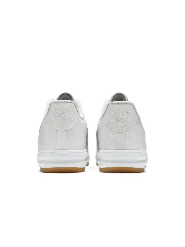 Кроссовки Nike CLOT x Lunar Force 1 Fuse SP '10th Anniversary' — изображение 7 из 9, серый/красный/синий