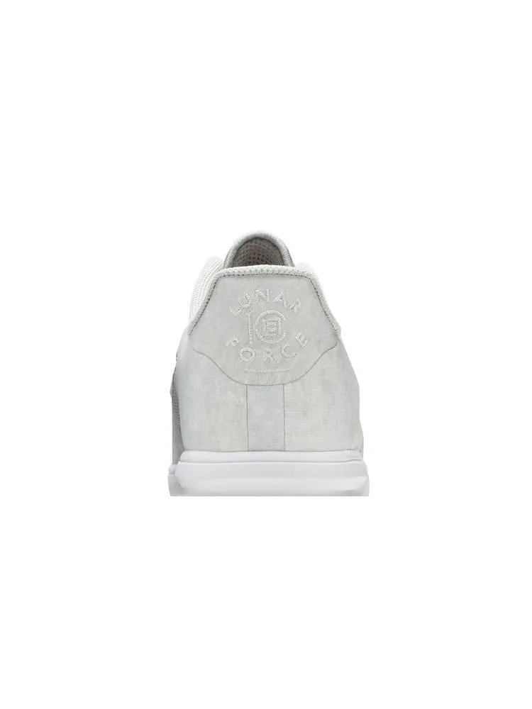 Кроссовки Nike CLOT x Lunar Force 1 Fuse SP '10th Anniversary' — изображение 8 из 9, серый/красный/синий