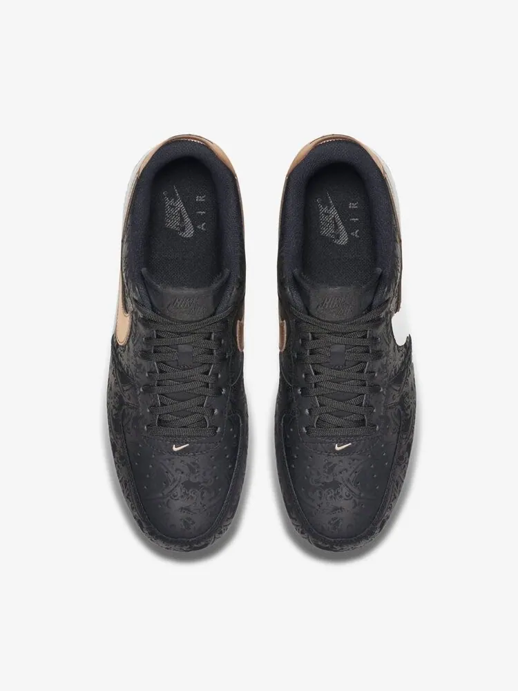 Кроссовки Nike Air Force 1 Low '07 LV8 'Black' — изображение 4 из 4, черный