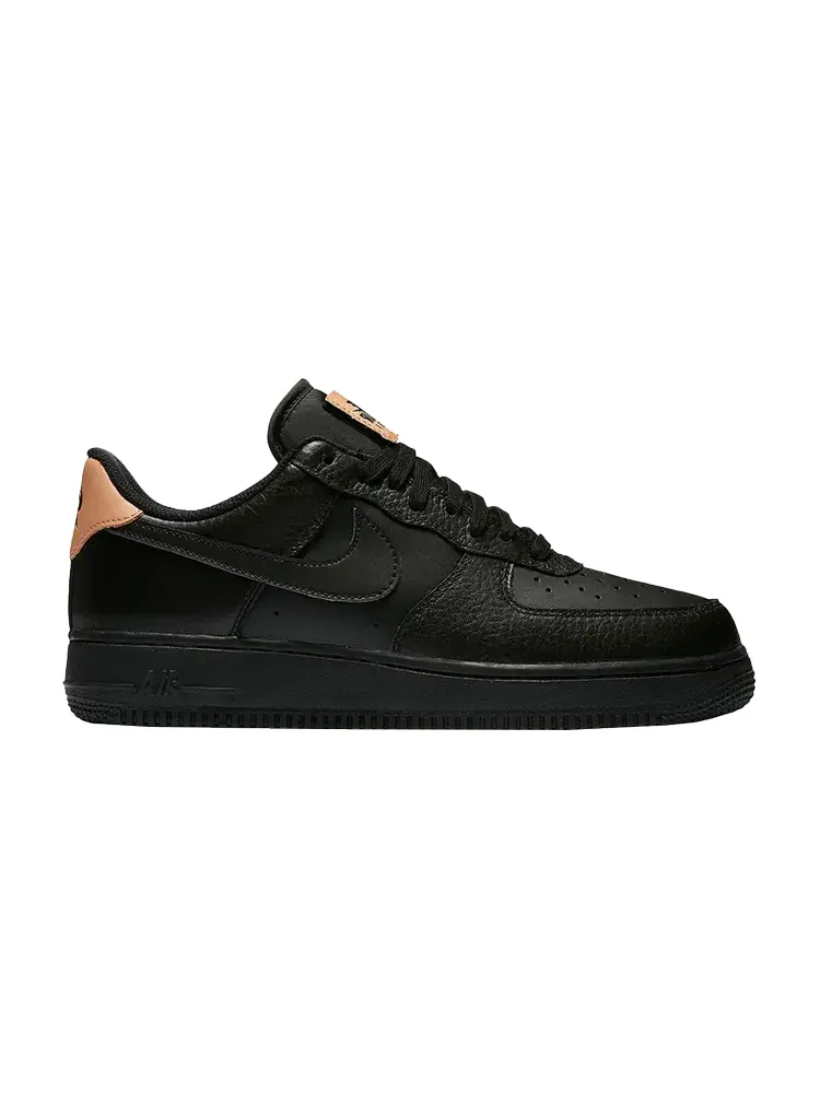 Кроссовки Nike Air Force 1 Low '07 LV8 'Leather Tongue' — изображение 1 из 1, черный