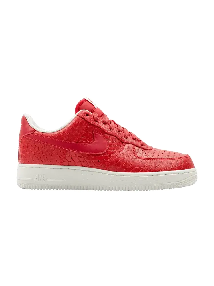 Кроссовки Nike Air Force 1 Low '07 LV8 'Red Croc' — изображение 1 из 1, красный/белый