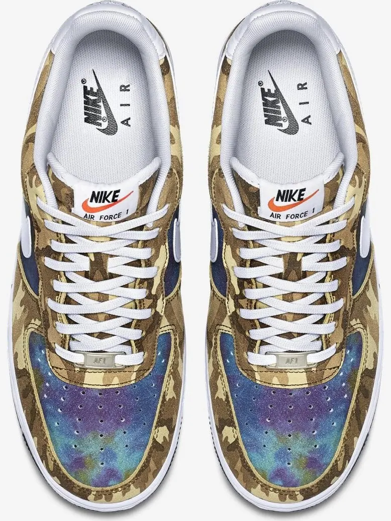 Кроссовки Nike Air Force 1 Low '07 LV8 'Camo Green' — изображение 4 из 7, мульти