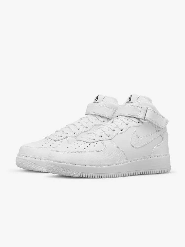 Кроссовки Nike Air Force 1 Mid CMFT — изображение 4 из 8, белый