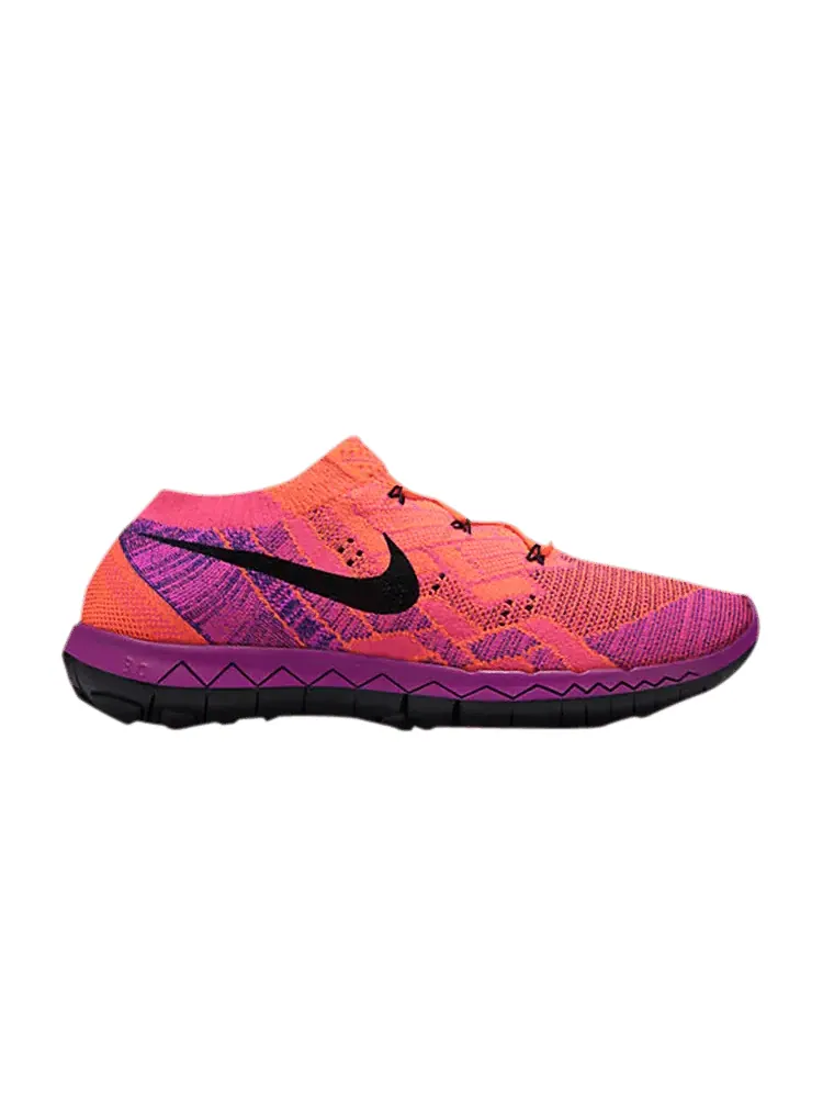 Кроссовки Nike Wmns Free 3.0 Flyknit 'Hyper Orange Vivid Purple' — изображение 1 из 1