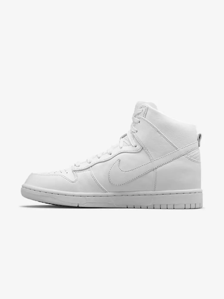 Кроссовки NikeLab Dunk Lux High — изображение 2 из 5, белый