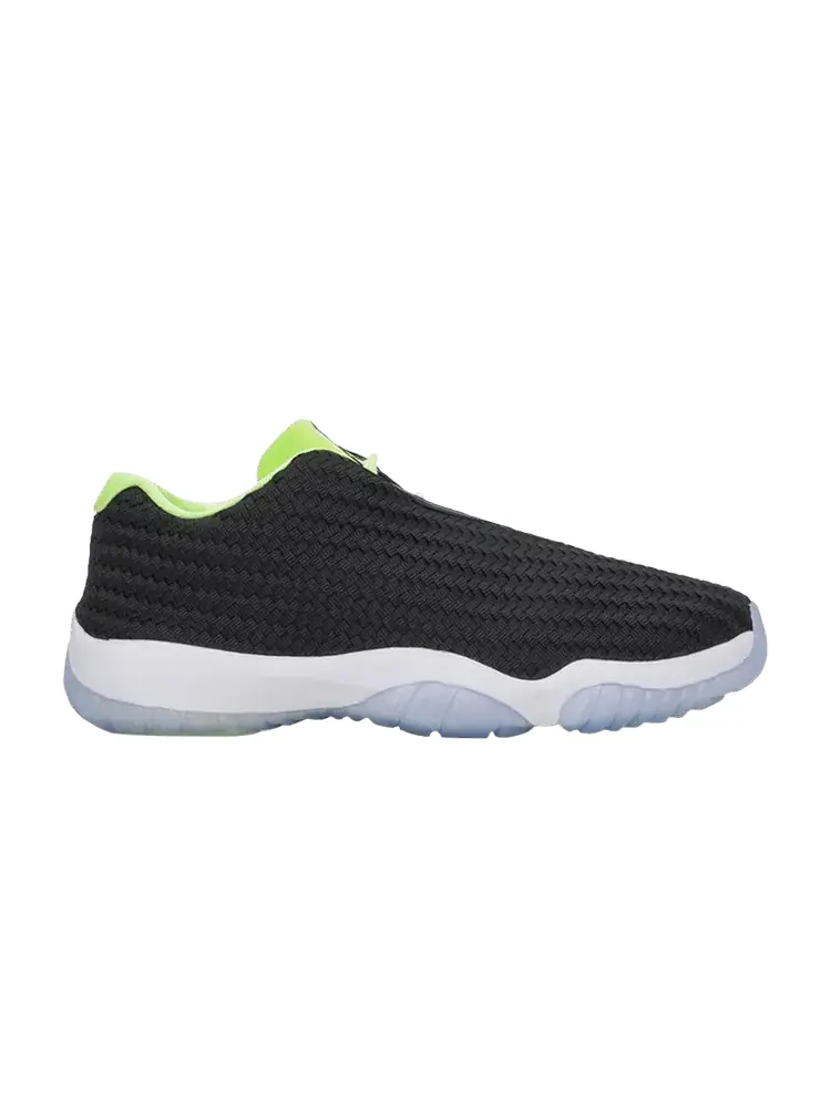 Кроссовки Air Jordan Jordan Future Low 'Black Ghost Green' — изображение 1 из 1, черный/зеленый/белый