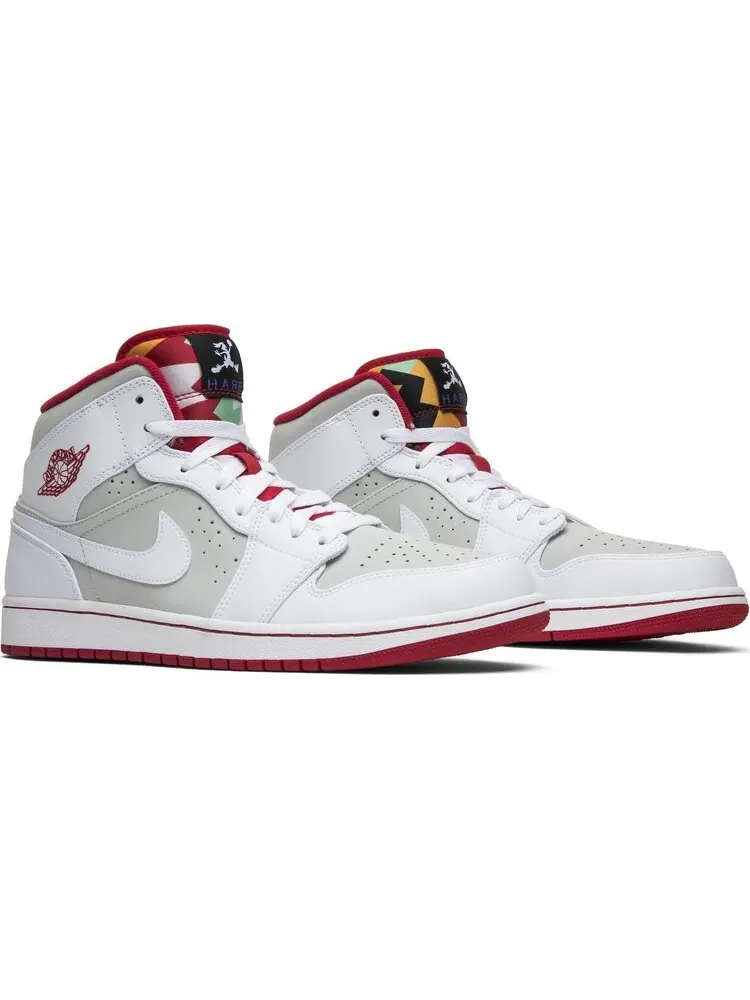 Кроссовки Air Jordan 1 Mid Hare 2015 — изображение 8 из 8, белый