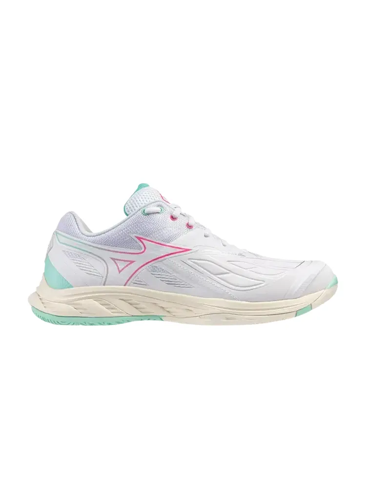 Кроссовки Mizuno Wave Fang 2 Wide — изображение 1 из 1, белый розовый