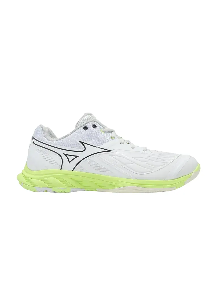 Кроссовки Mizuno Wave Fang 2 Wide 'White Green Black' — изображение 1 из 1, белый/зеленый/черный