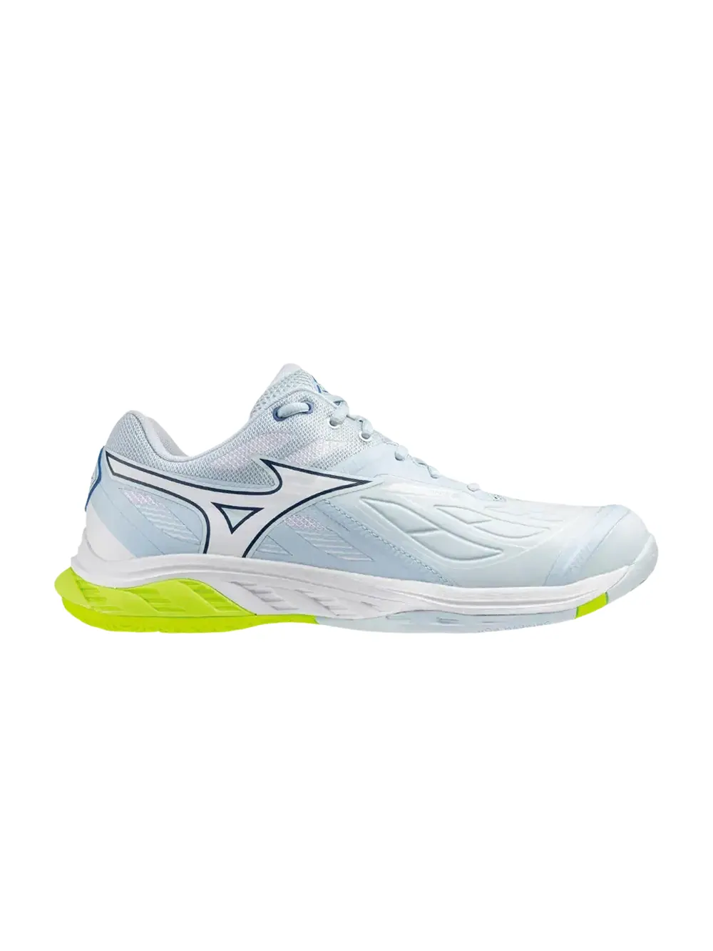 Кроссовки Mizuno Wave Fang 2 Wide — изображение 1 из 1, синий/желтый