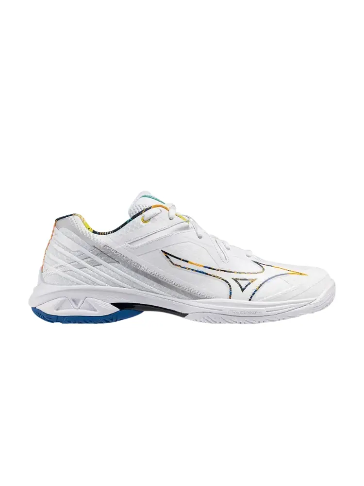 Кроссовки Mizuno Wave Claw 3 Wide — изображение 1 из 1, белый оранжевый