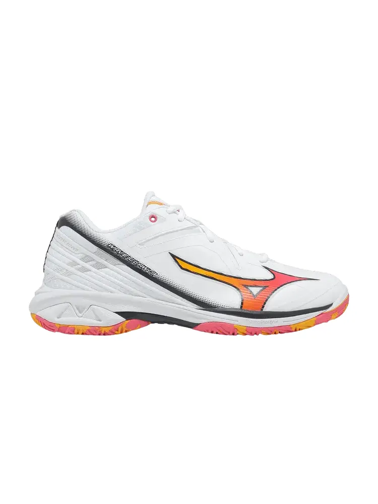 Кроссовки Mizuno Wave Claw 3 Wide — изображение 1 из 1, белый оранжевый