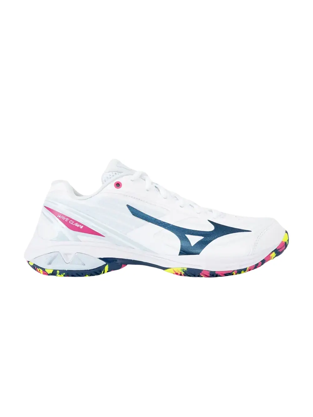 Кроссовки Mizuno Wave Claw 4 Wide — изображение 1 из 1, белый/синий-мульти