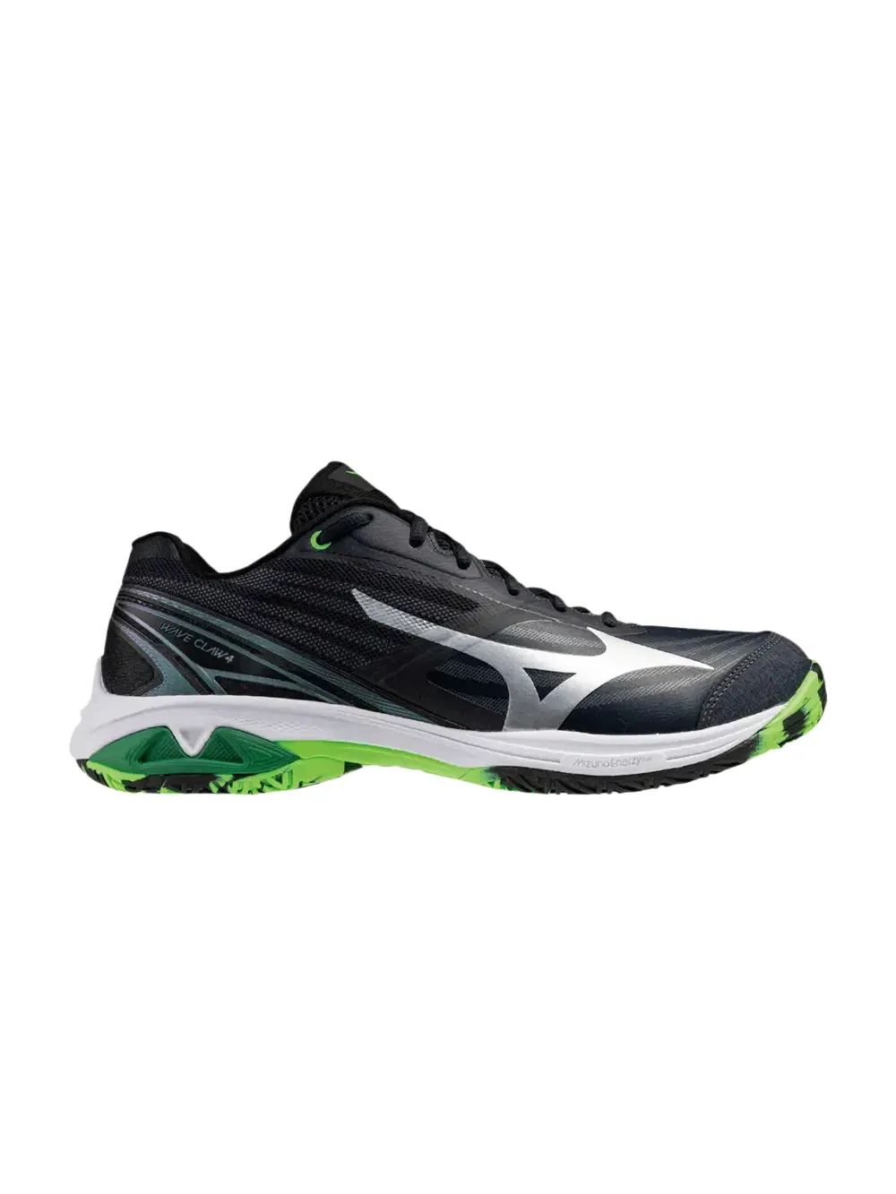 Кроссовки Mizuno Wave Claw 4 Super Wide — изображение 1 из 1, черный/зеленый