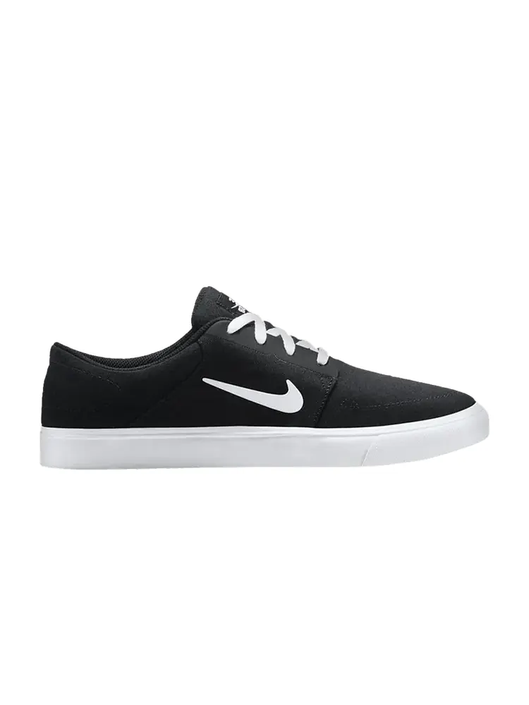 Кроссовки Nike Portmore Canvas SB — изображение 1 из 1, черный