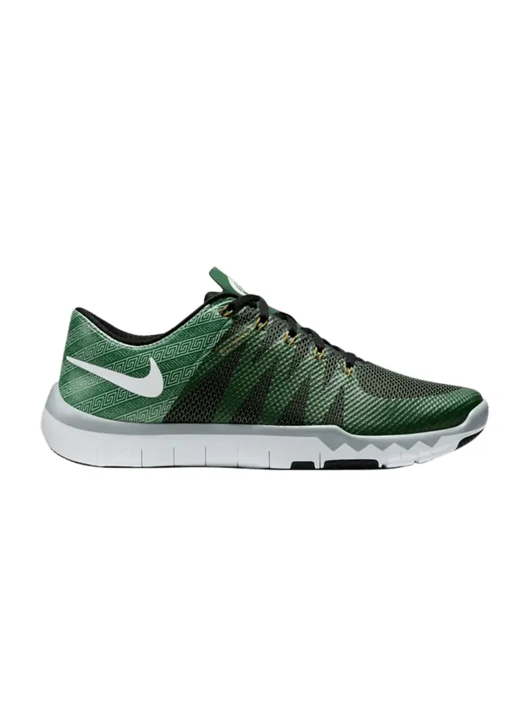 Кроссовки Nike Free Trainer 5.0 V6 AMP, Michigan State — изображение 1 из 10, зеленый
