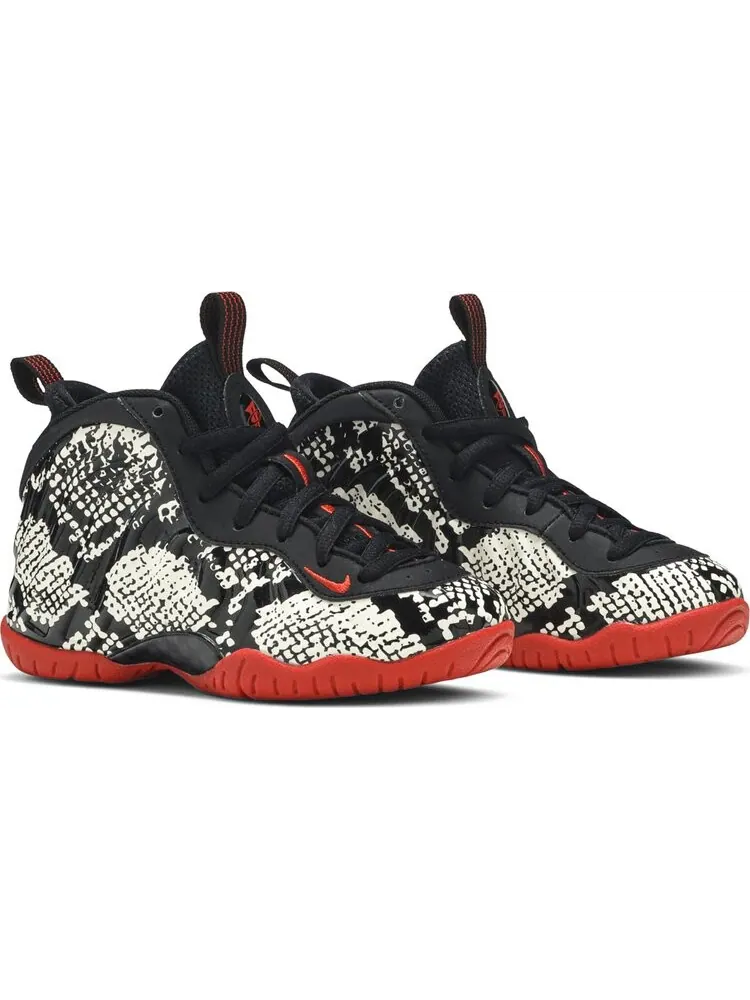 Кроссовки Nike Little Posite One PS 'Albino Snakeskin' — изображение 8 из 8, бежевый