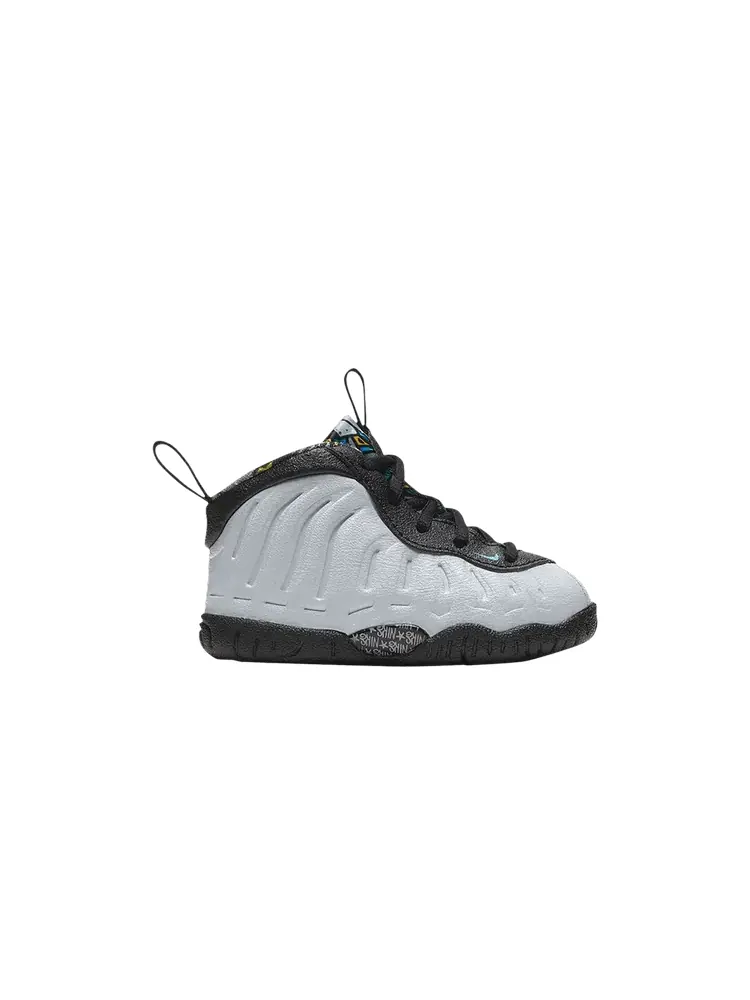 Кроссовки Nike Little Posite One BT — изображение 1 из 1, серый/золотистый/черный