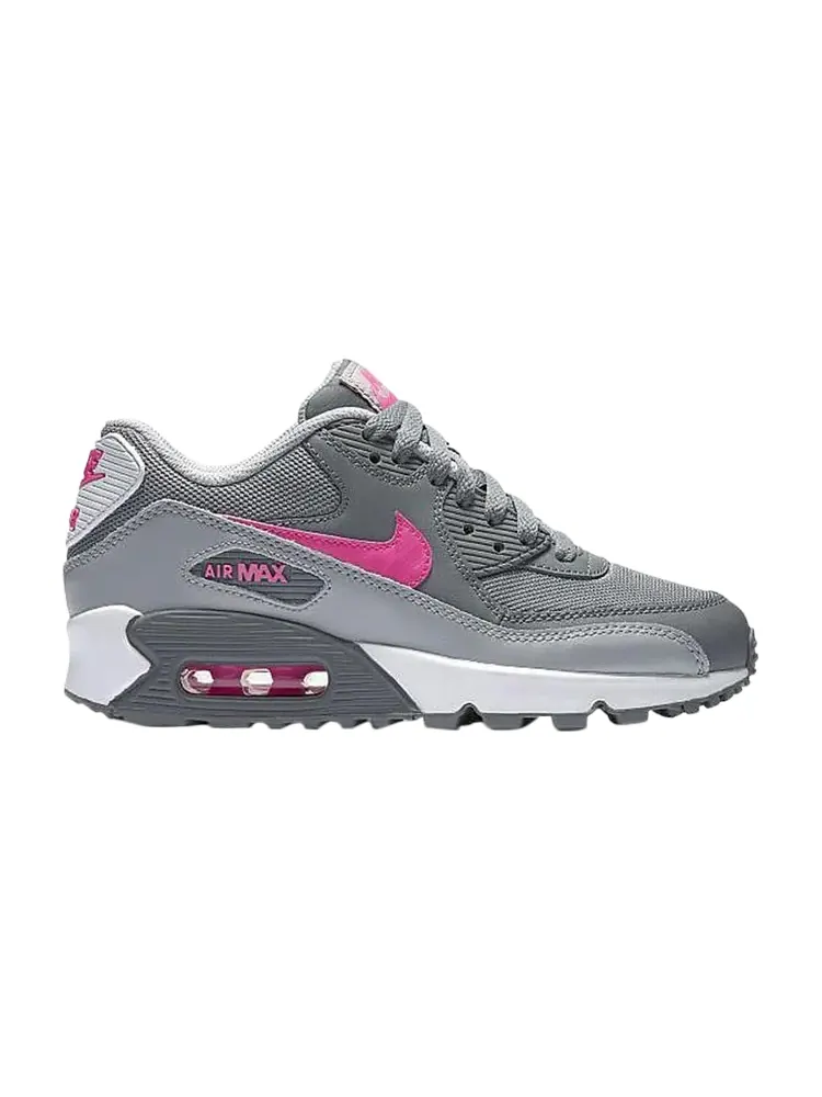 Кроссовки Nike Air Max 90 Mesh GS — изображение 1 из 1, серый