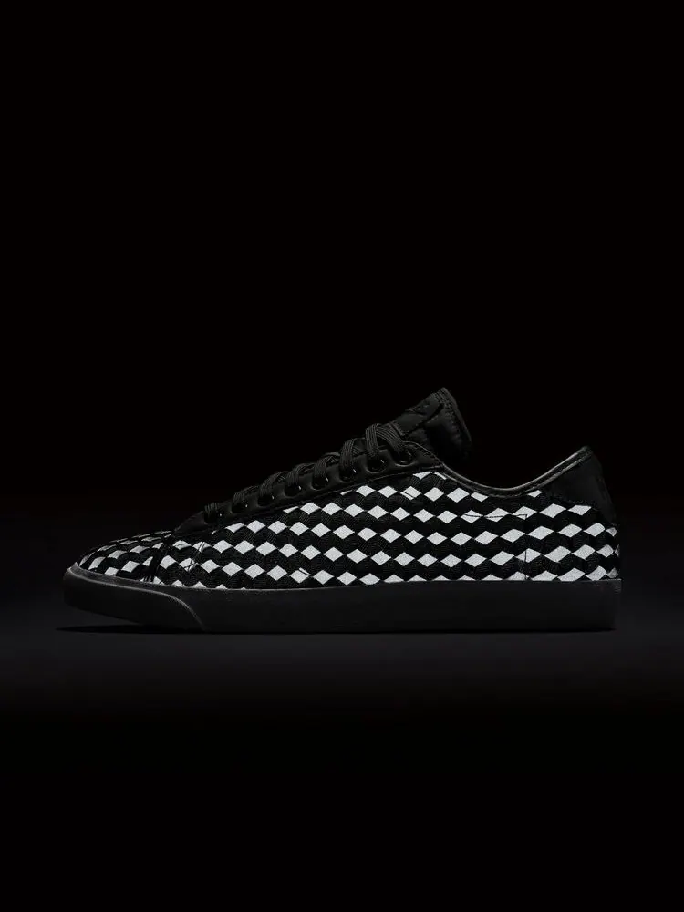 Кроссовки Nike Tennis Classic AC Woven — изображение 2 из 8, черный/белый/черный