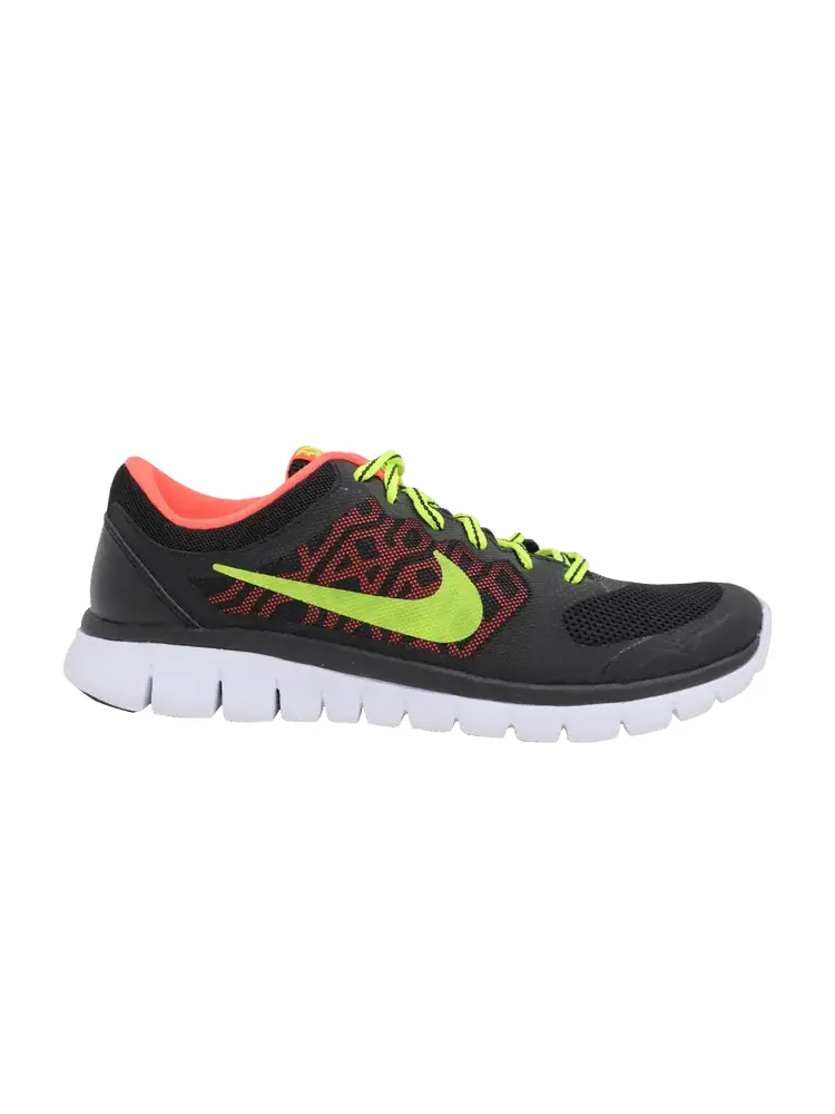 Кроссовки Flex 2015 RN GS 'Black Volt Lava' — изображение 1 из 1, черный