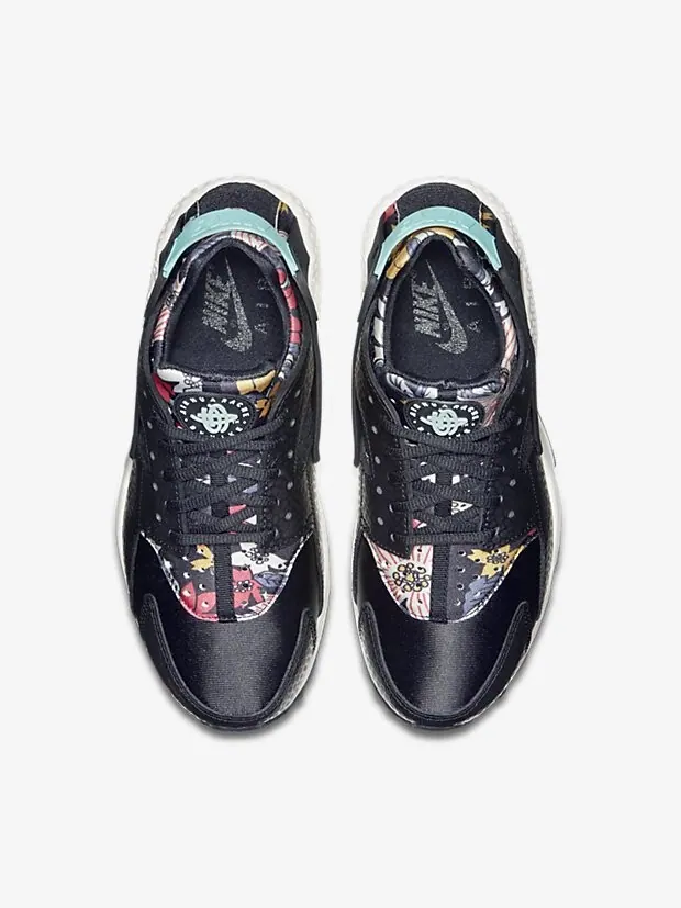 Кроссовки Nike Wmns Air Huarache 'Aloha' — изображение 3 из 4, черный