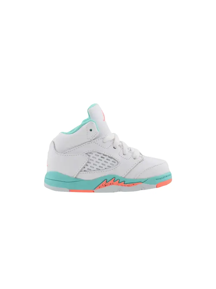 Кроссовки Air Jordan 5 Retro TD 'Light Aqua' — изображение 1 из 1, белый