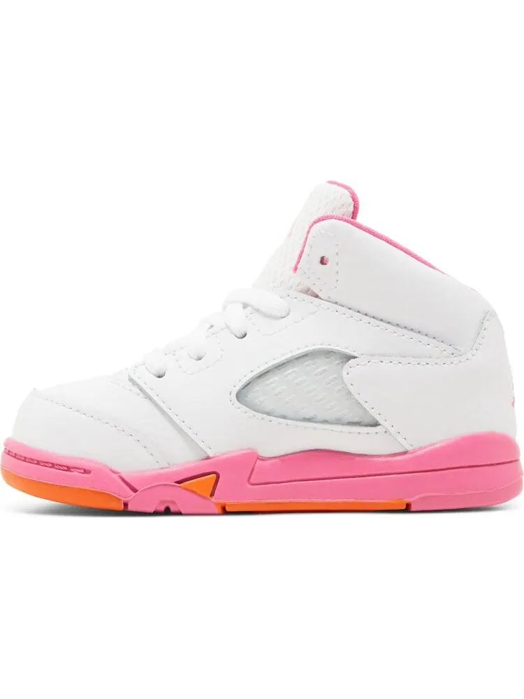 Кроссовки Air Jordan 5 Retro TD Pinksicle — изображение 3 из 8, белый
