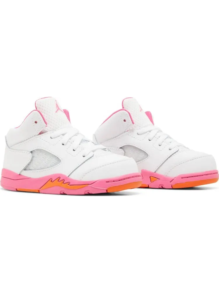 Кроссовки Air Jordan 5 Retro TD Pinksicle — изображение 8 из 8, белый