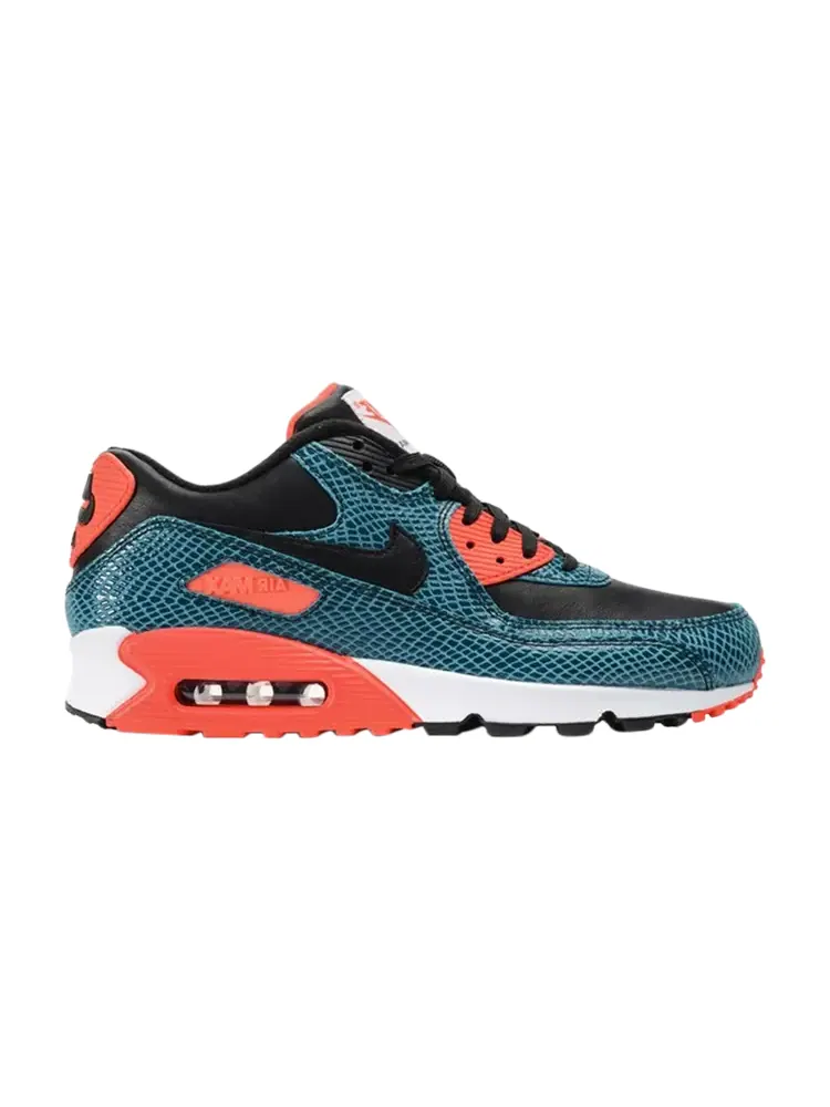 Кроссовки Nike Air Max 90 Anniversary 'Infrared Snake' — изображение 1 из 4, зеленый