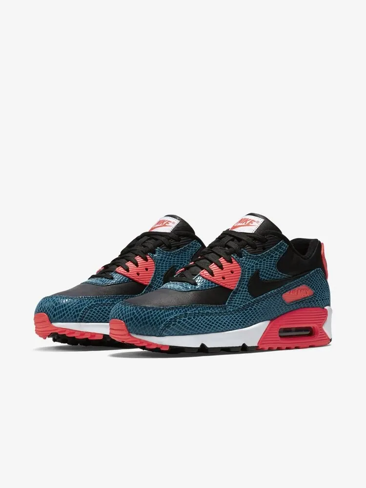 Кроссовки Nike Air Max 90 Anniversary 'Infrared Snake' — изображение 3 из 4, зеленый