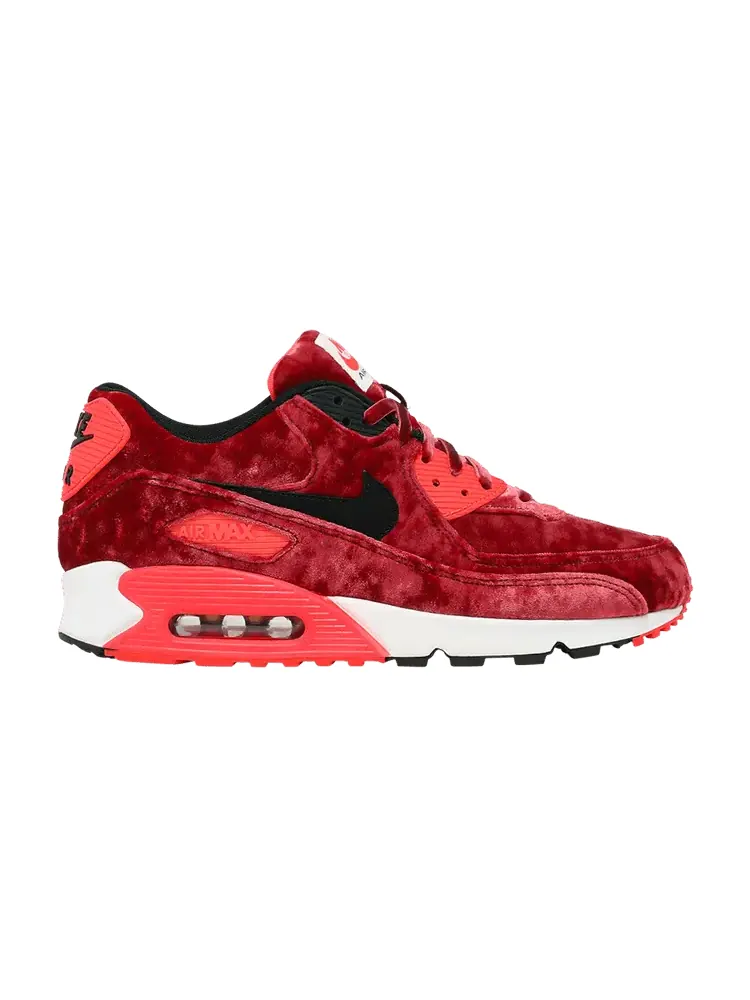 Кроссовки Nike Air Max 90 Anniversary 'Velvet' — изображение 1 из 9, красный черный