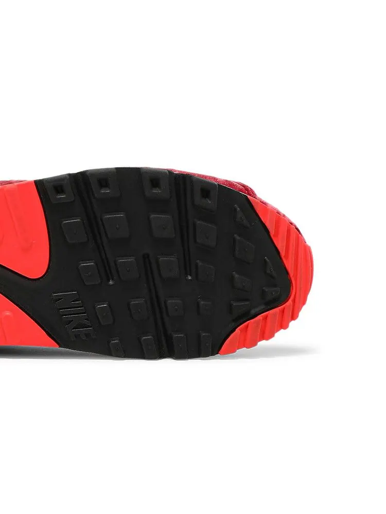 Кроссовки Nike Air Max 90 Anniversary 'Velvet' — изображение 6 из 9, красный черный