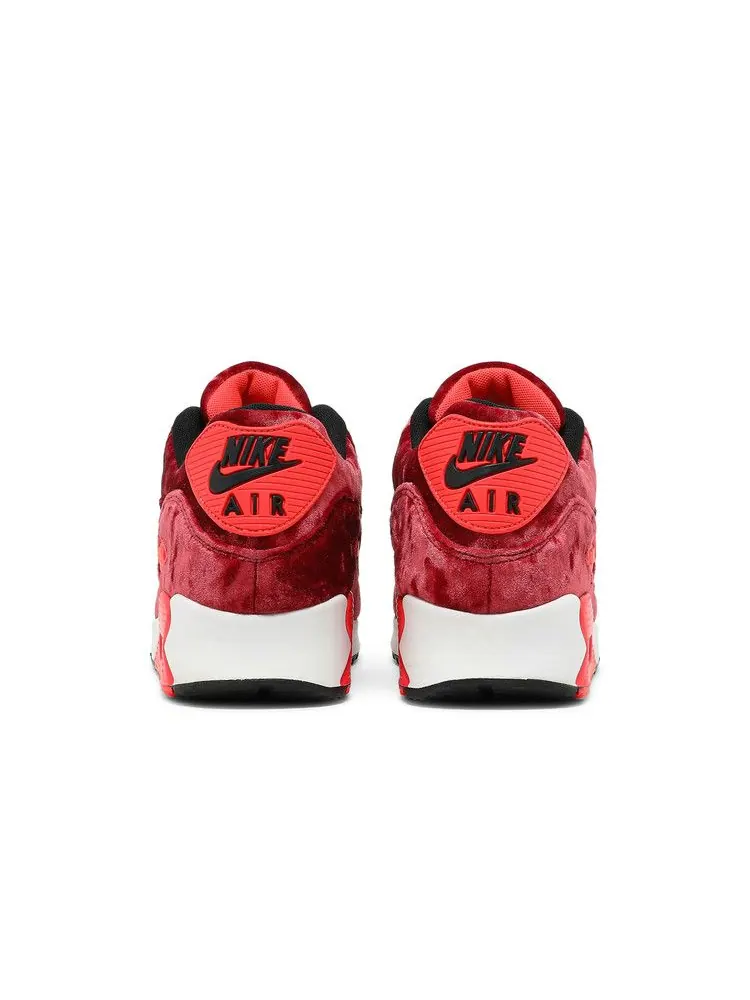 Кроссовки Nike Air Max 90 Anniversary 'Velvet' — изображение 7 из 9, красный черный