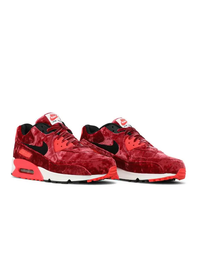 Кроссовки Nike Air Max 90 Anniversary 'Velvet' — изображение 9 из 9, красный черный